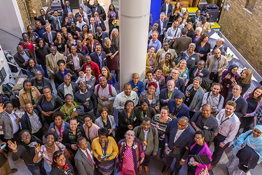 Participants in the DR-NET workshop held in London in March 2019